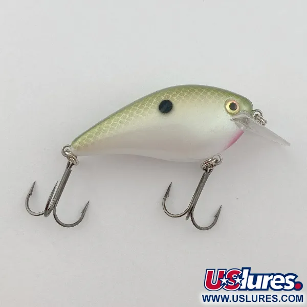 Strike King KVD 1.5 Silent square bill, Olive Sexy Shad, 12g, Crankbait #23556