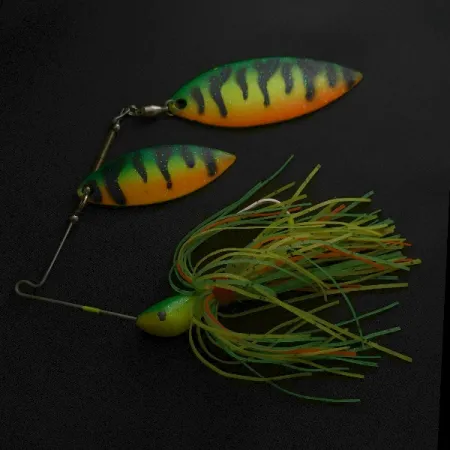 Double Willow Blade Fire Tiger, 25g, Spinnerbait #23567