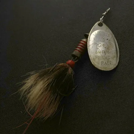 Mepps Aglia 3, Argento, 7.3g, Cucchiaino Rotante Vintage #23570