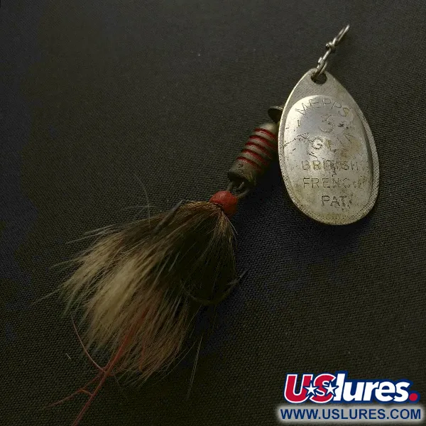 Mepps Aglia 3, Argento, 7.3g, Cucchiaino Rotante Vintage #23570