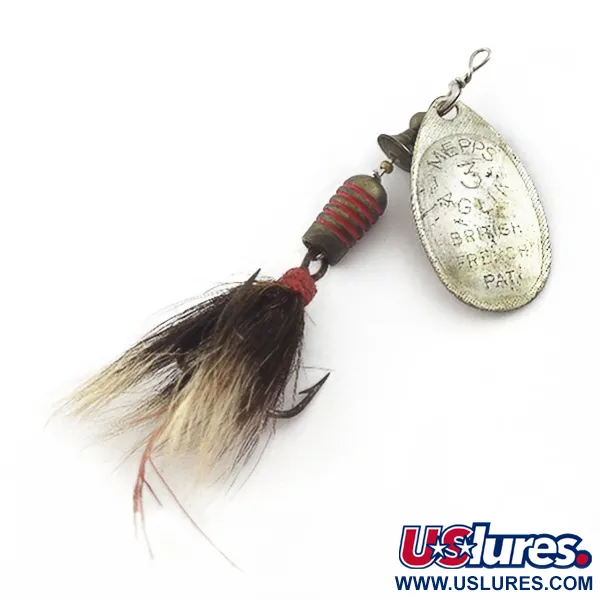 Mepps Aglia 3 con coda di scoiattolo (anni '60)