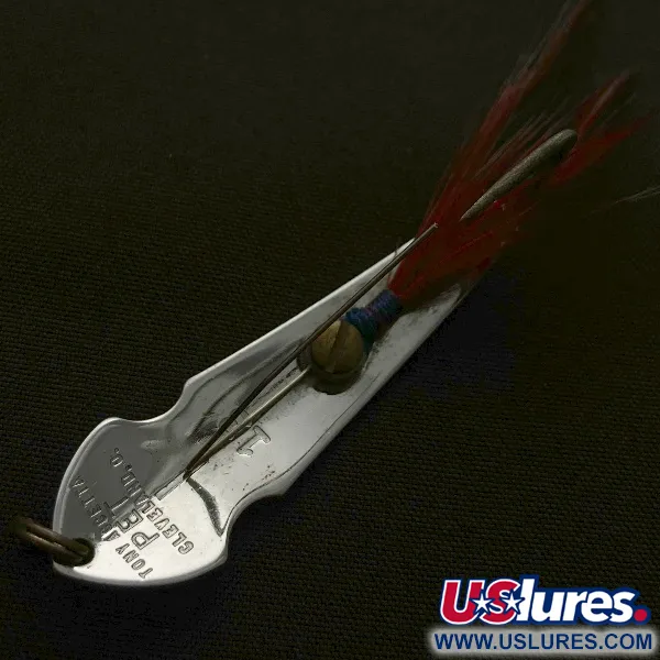 Tony Accetta Pet Spoon 13, 7g, Nickel, Cucchiaino Ondulante #23571