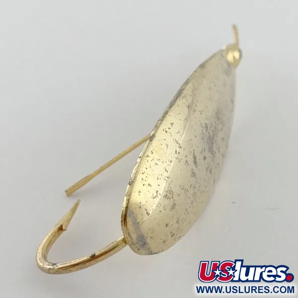 Johnson Silver Minnow Weedless, Oro, 12g, Cucchiaino Ondulante #23573