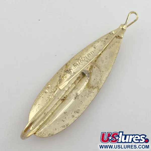 Johnson Silver Minnow Weedless, Oro, 12g, Cucchiaino Ondulante #23573