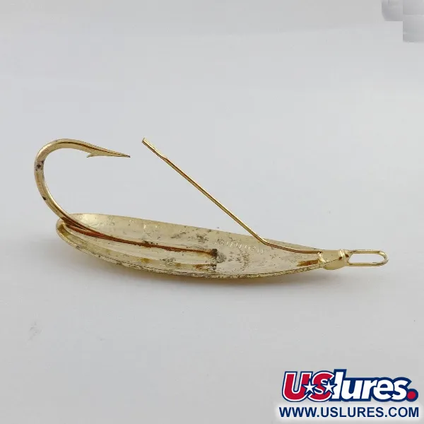 Johnson Silver Minnow Weedless, Oro, 12g, Cucchiaino Ondulante #23573