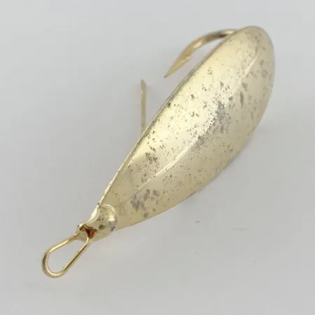 Johnson Silver Minnow Weedless, Oro, 12g, Cucchiaino Ondulante #23573