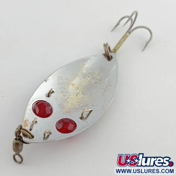 Hofschneider Red eye Junior, 13g, Nickel/Occhi Rossi, Ondulante #23576