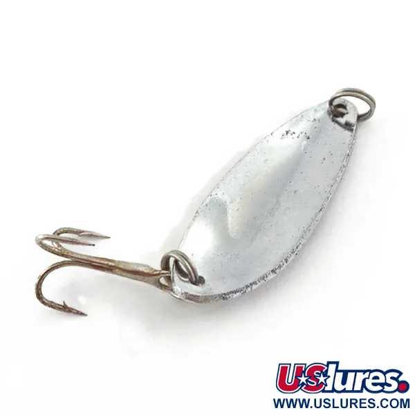 Glen L Evans Shag Spoon, 7g nichel/verde, Ondulante #23578