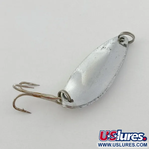 Glen L Evans Shag Spoon, 7g nichel/verde, Ondulante #23578