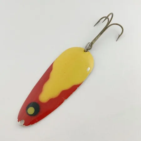 Lindy Gator, 45g Nickel/Giallo/Rosso, Ondulante #23584