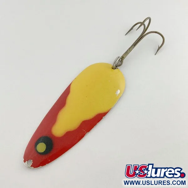 Lindy Gator, 45g Nickel/Giallo/Rosso, Ondulante #23584