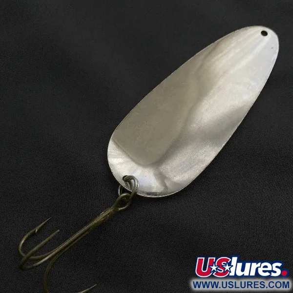 Lindy Gator, 45g, Nickel/Nero, Cucchiaino Ondulante #23585