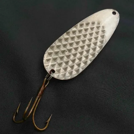 Lindy Gator, 55g, Rosso/Bianco/Nichel, Cucchiaino #23586