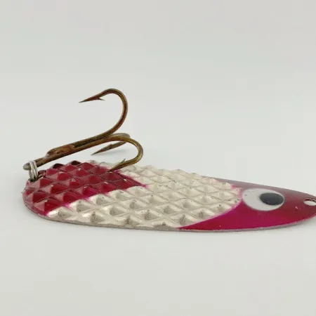 Lindy Gator, 55g, Rosso/Bianco/Nichel, Cucchiaino #23586