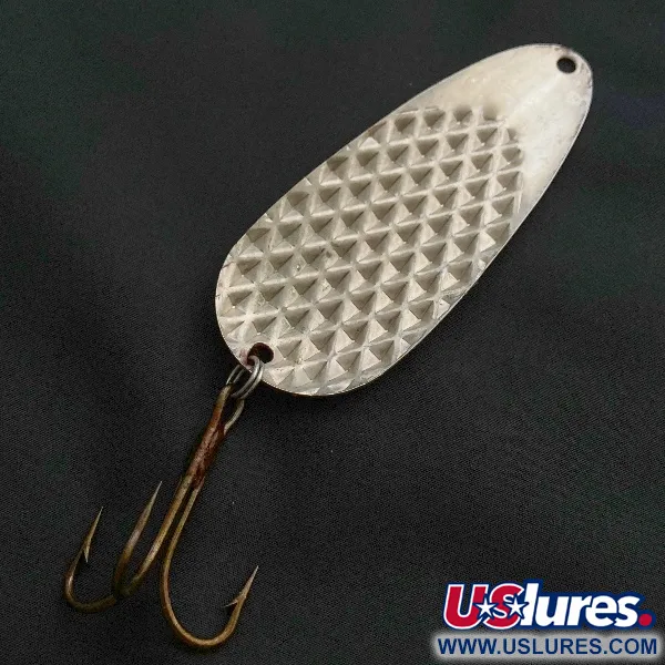 Lindy Gator, 55g, Rosso/Bianco/Nichel, Cucchiaino #23586