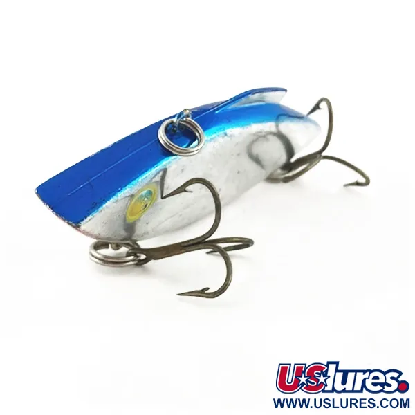Bill Lewis Rat-L-Trap, 14g, Nickel/Blu, Lipless Crankbait #23587