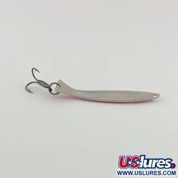 Worth Fly Rod Demon, 2.5g, Nichel/Rosso/Bianco, Cucchiaino Undulante #23595