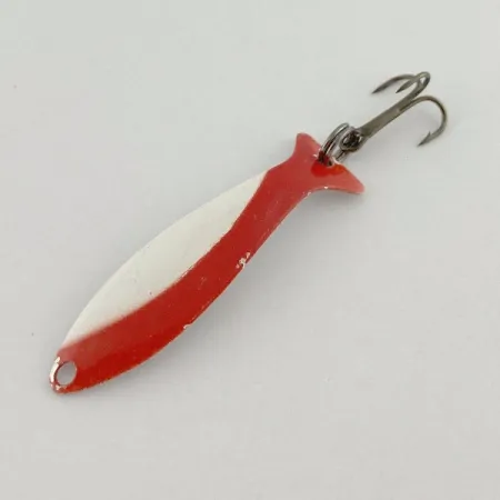 Worth Fly Rod Demon, 1,5g rosso/bianco/nickel, Cucchiaino #23596