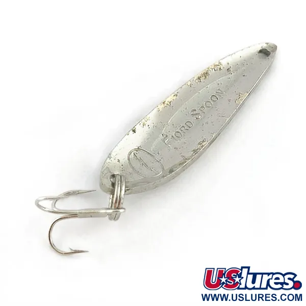 Acme Fiord Spoon Lightning, 7g, nickel/blu, Ondulante #23604