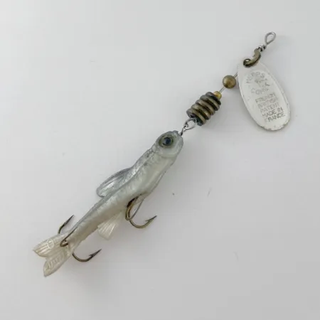 Mepps Comet Mino 1 (Anni '70), Argento, 4,5g, Cucchiaino Rotante #23634