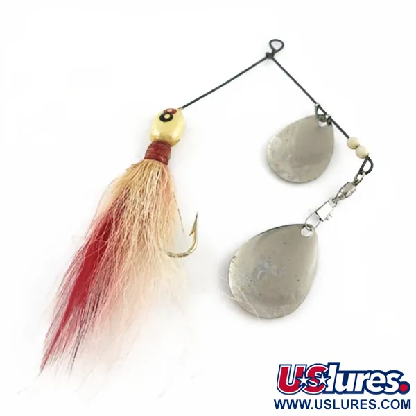 GRASSL’S DOUBLE OO, 14g, Argento, Spinnerbait #23653
