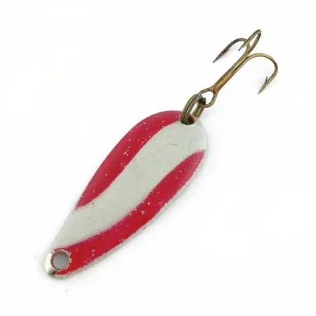 Kmart Spoon, 6g nickel/rosso, cucchiaino ondulante #23660