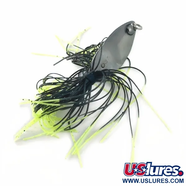 Berkley Blade Dancer, 14g Nero e Chartreuse, Esca Blade Bait #23670