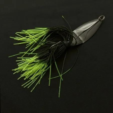 Berkley Blade Dancer, 14g Nero e Chartreuse, Esca Blade Bait #23670