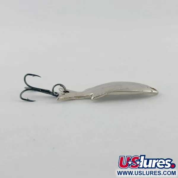 Atlantic Lures Golden Wobble-Fish, nichel, 5g, ondulante #23671
