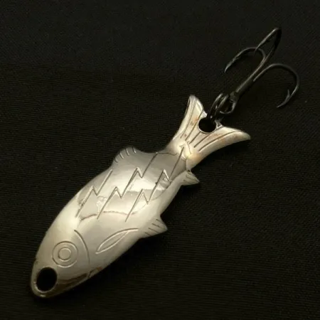 Atlantic Lures Golden Wobble-Fish, nichel, 5g, ondulante #23671