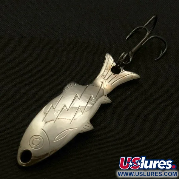 Atlantic Lures Golden Wobble-Fish, nichel, 5g, ondulante #23671