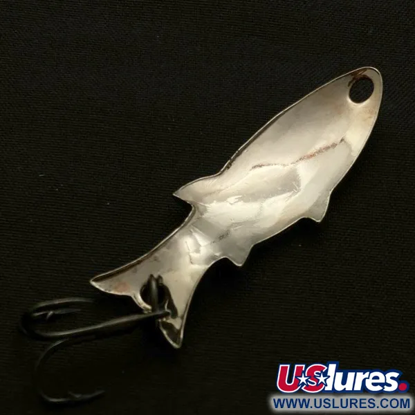 Atlantic Lures Golden Wobble-Fish, nichel, 5g, ondulante #23671