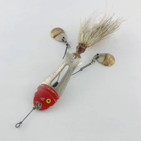 Pflueger ZAM, 14g (1/2oz) nichel/rosso, Esca Vintage #23672