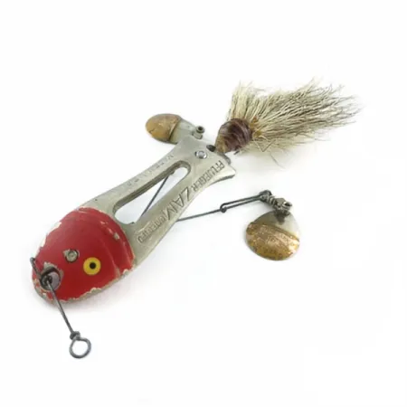 Pflueger ZAM, 14g (1/2oz) nichel/rosso, Esca Vintage #23672