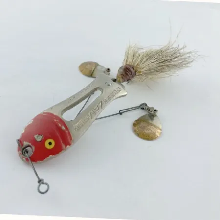 Pflueger ZAM, 14g (1/2oz) nichel/rosso, Esca Vintage #23672