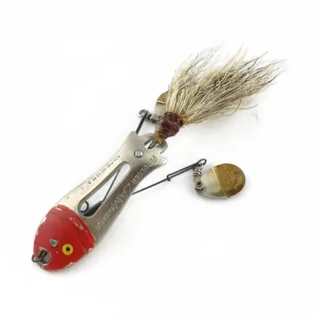 Pflueger ZAM, 14g (1/2oz) nichel/rosso, Esca Vintage #23672