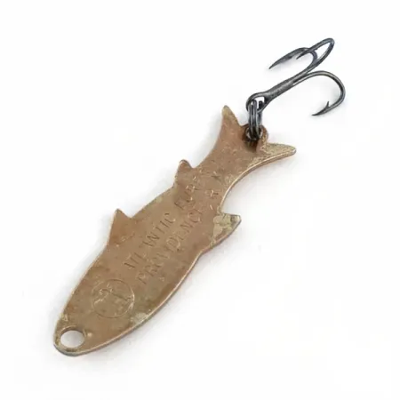 Atlantic Lures Golden Wobble-Fish, 5g, Rame, Cucchiaino Ondulante #23698