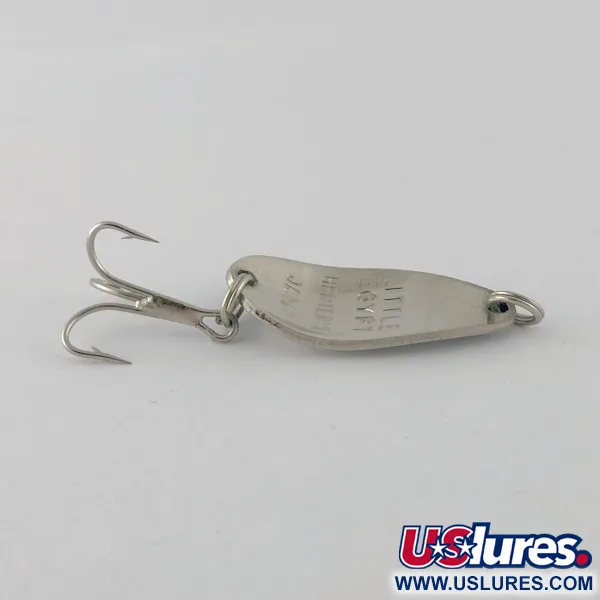 Herter's Little Egypt, 5g, nichel/blu, cucchiaino ondulante #23700