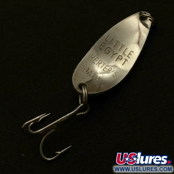 Herter's Little Egypt, 5g, nichel/blu, cucchiaino ondulante #23700