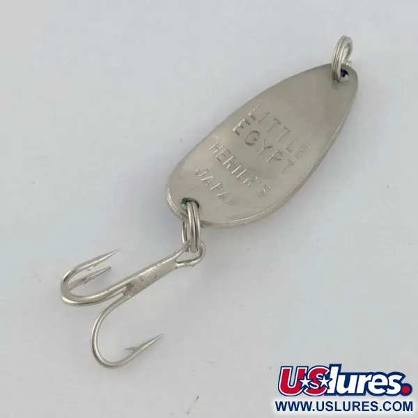 Herter's Little Egypt, 5g, nichel/blu, cucchiaino ondulante #23700