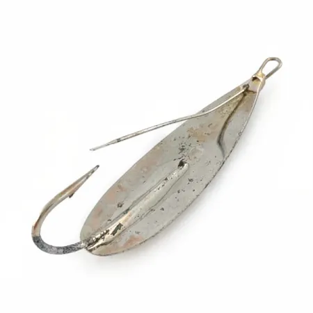 Luhr Jensen Silver Spoon, 14g Nickel, Ondulante Antialga #23702