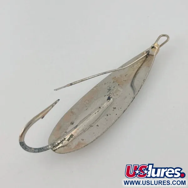 Luhr Jensen Silver Spoon, 14g Nickel, Ondulante Antialga #23702