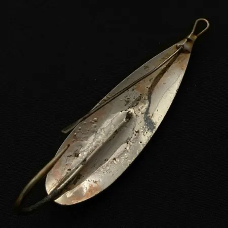 Luhr Jensen Silver Spoon, 14g Nickel, Ondulante Antialga #23702