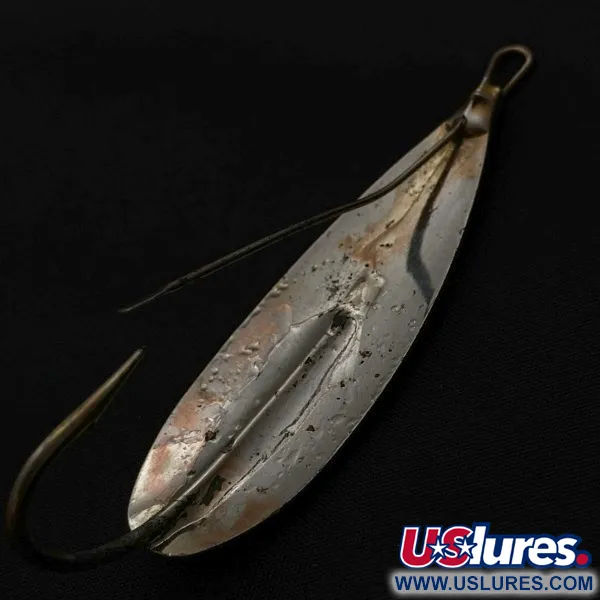 Luhr Jensen Silver Spoon, 14g Nickel, Ondulante Antialga #23702