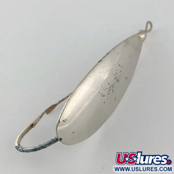 Luhr Jensen Silver Spoon, 14g Nickel, Ondulante Antialga #23702