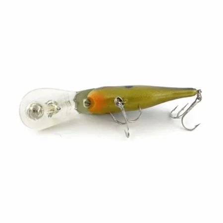Rebel Double Deep Shad, 5g Chartreuse, Crankbait #23706