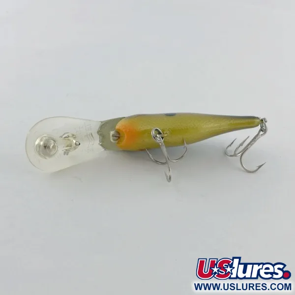 Rebel Double Deep Shad, 5g Chartreuse, Crankbait #23706