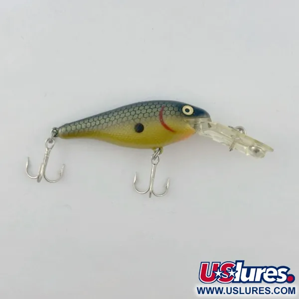 Rebel Double Deep Shad, 5g Chartreuse, Crankbait #23706