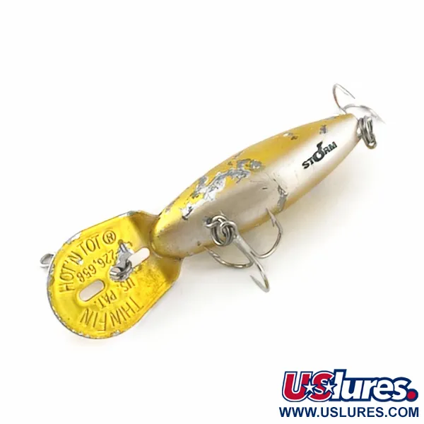 Storm Hot'N'Tot Thin Fin, 6,5g, Arancione/Oro, Crankbait #23707