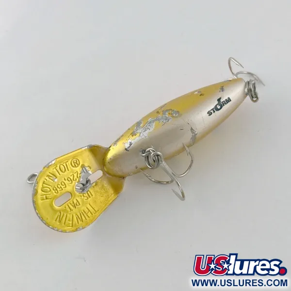 Storm Hot'N'Tot Thin Fin, 6,5g, Arancione/Oro, Crankbait #23707